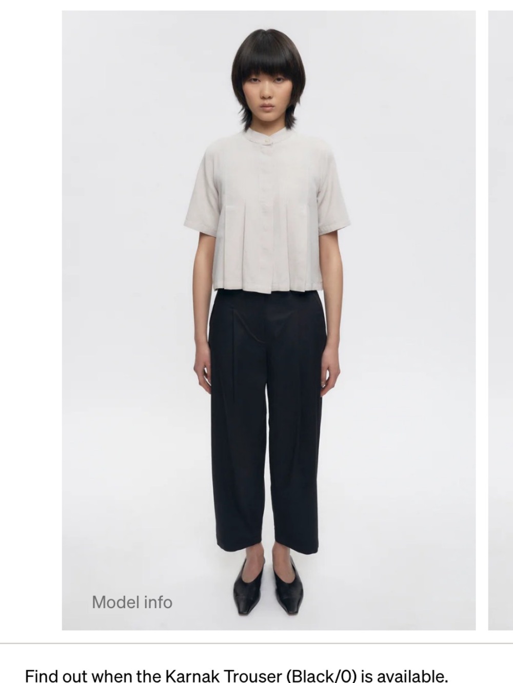 KOTN Black Karnak Trouser